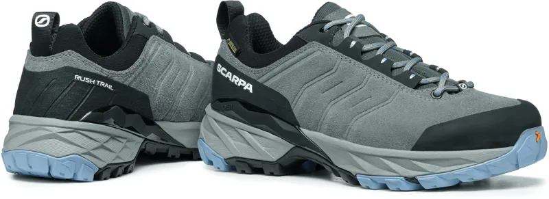 Scarpa Womens Rush Trail GTX Shoes - Smoke-Provence-4